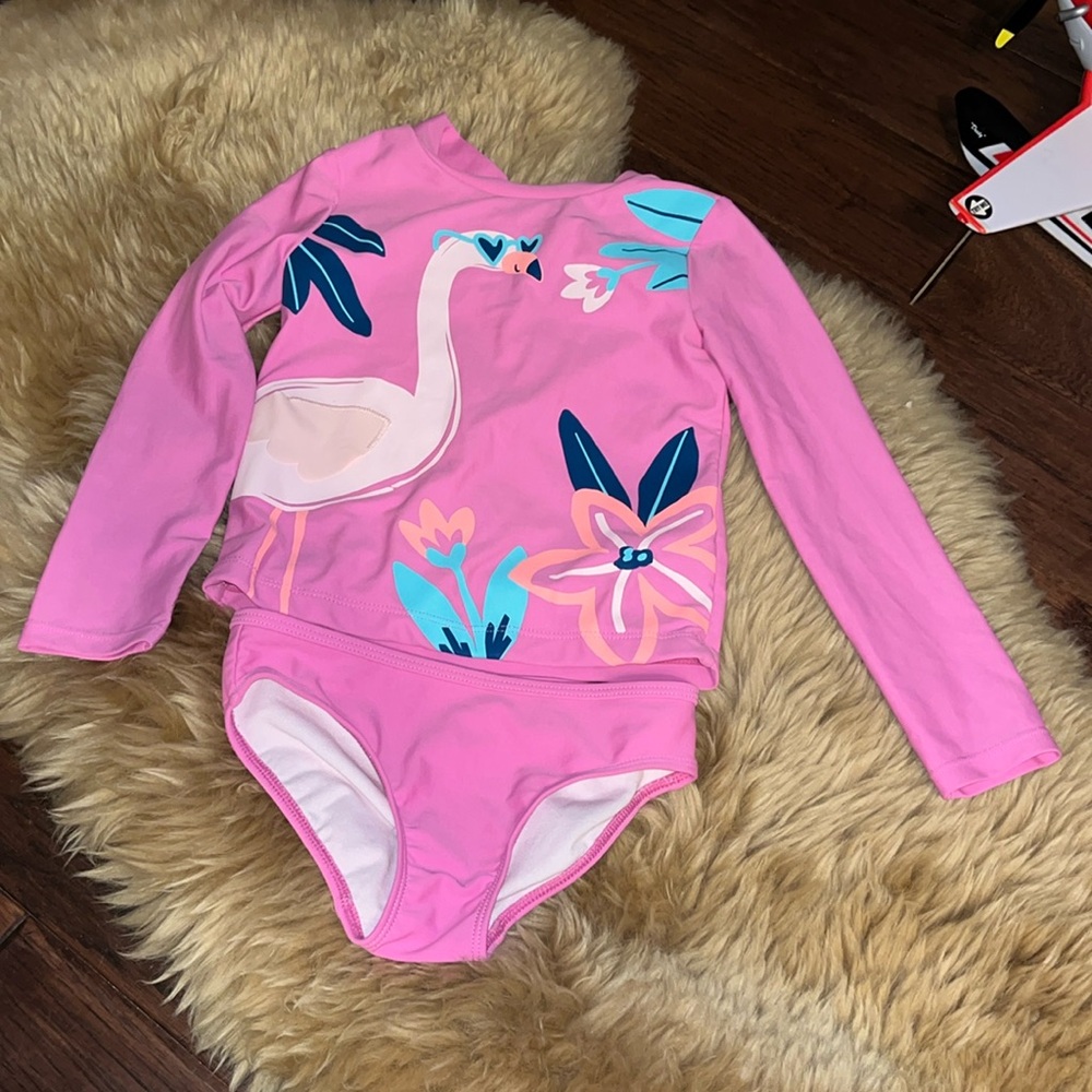 Carters flamingo swimsuit